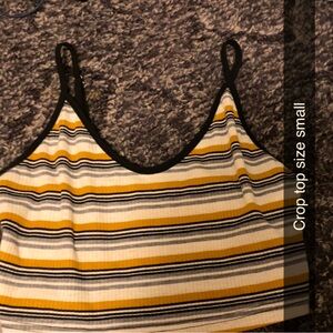 6 cute crop tops all barely worn and in great condition!!